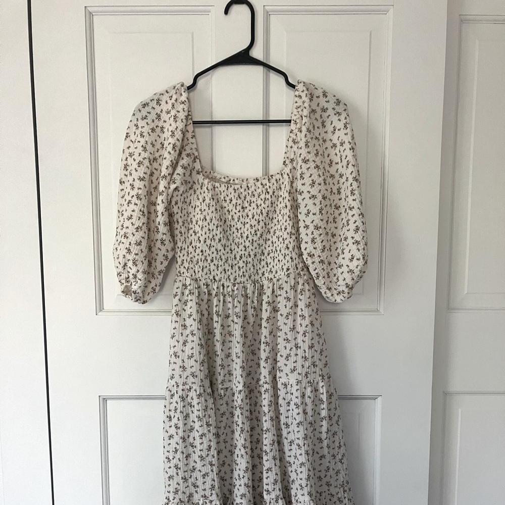 Neuflora Vermont Dress in Cream Floral Size S